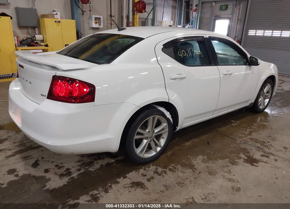 2014 DODGE AVENGER SXT VIN: 1C3CDZCGXEN131403