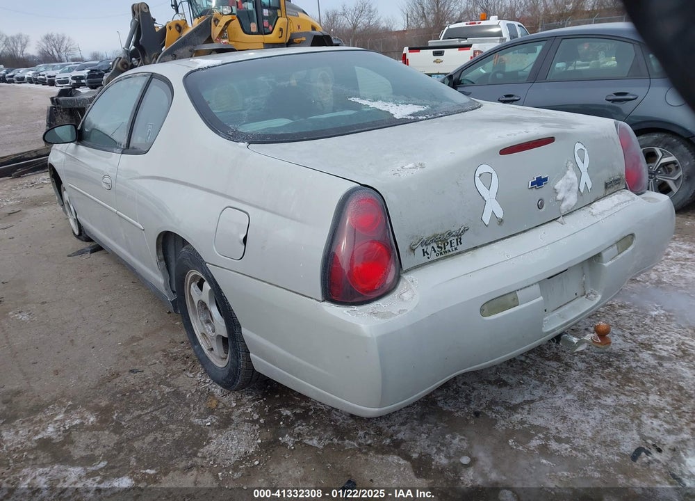 2004 CHEVROLET MONTE CARLO LS VIN: 2G1WW12E249351228