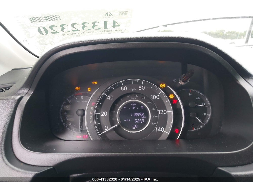 2013 HONDA CR-V VIN: 3CZRM3H30DG710863