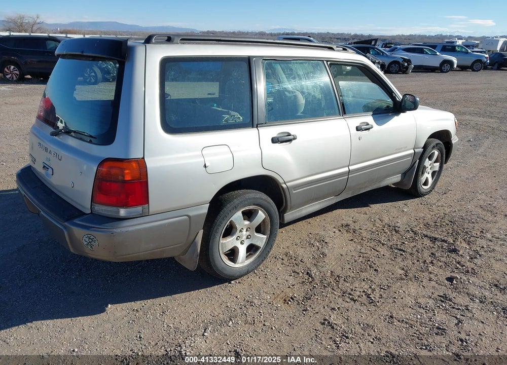 2000 SUBARU FORESTER S VIN: JF1SF6555YH710903