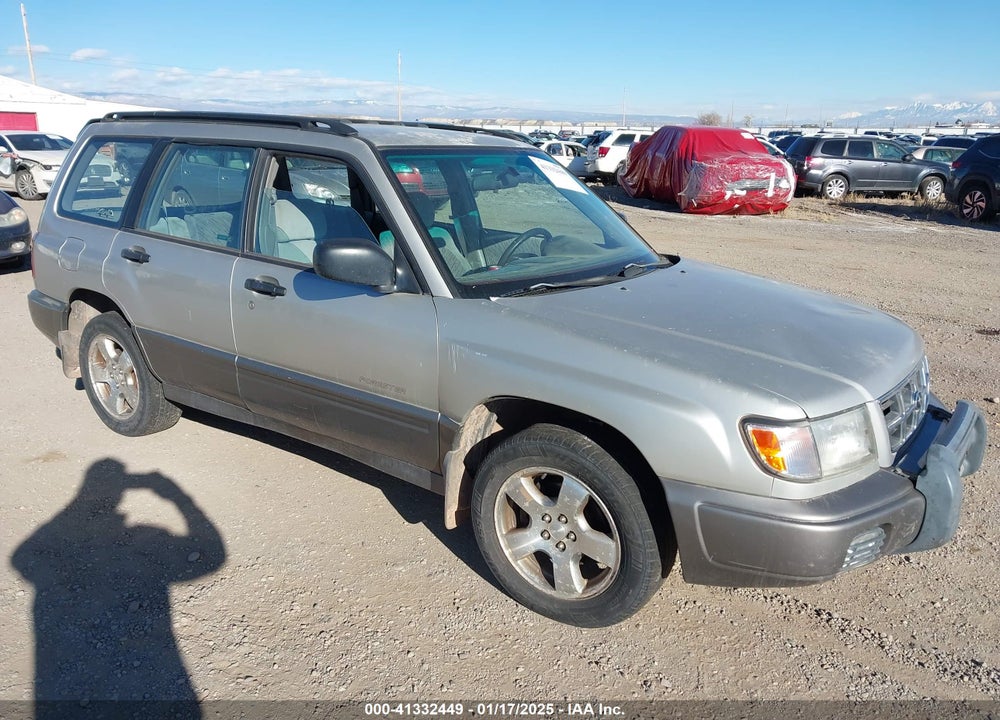 2000 SUBARU FORESTER S VIN: JF1SF6555YH710903