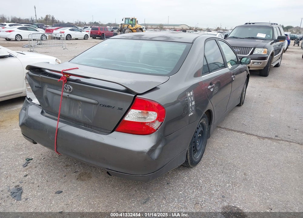 2004 TOYOTA CAMRY SE VIN: 4T1BE32K94U936980