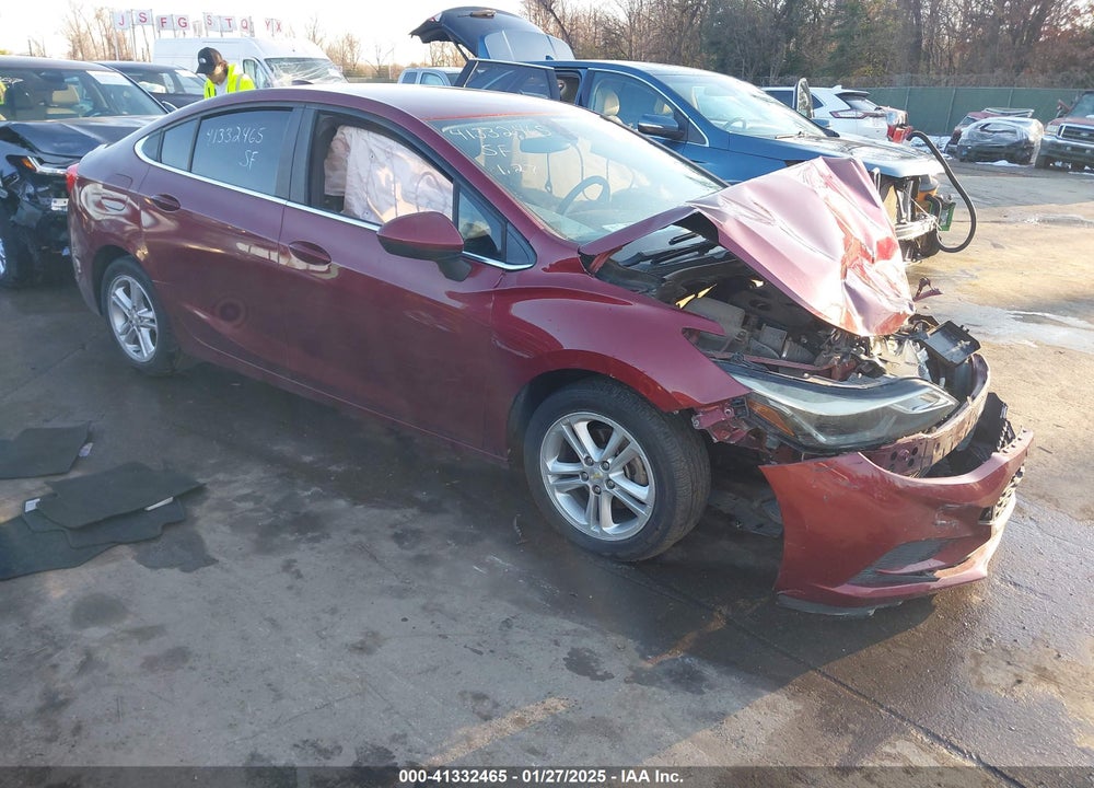 2016 CHEVROLET CRUZE LT AUTO VIN: 1G1BE5SM9G7275819