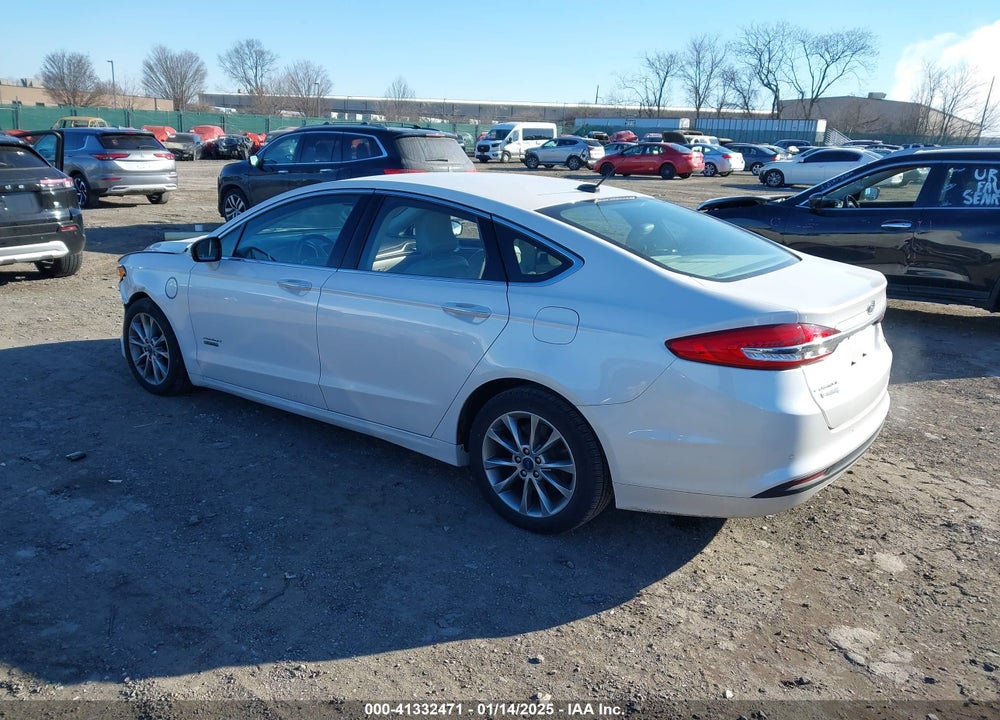 2017 FORD FUSION ENERGI SE LUXURY VIN: 3FA6P0PU6HR265019