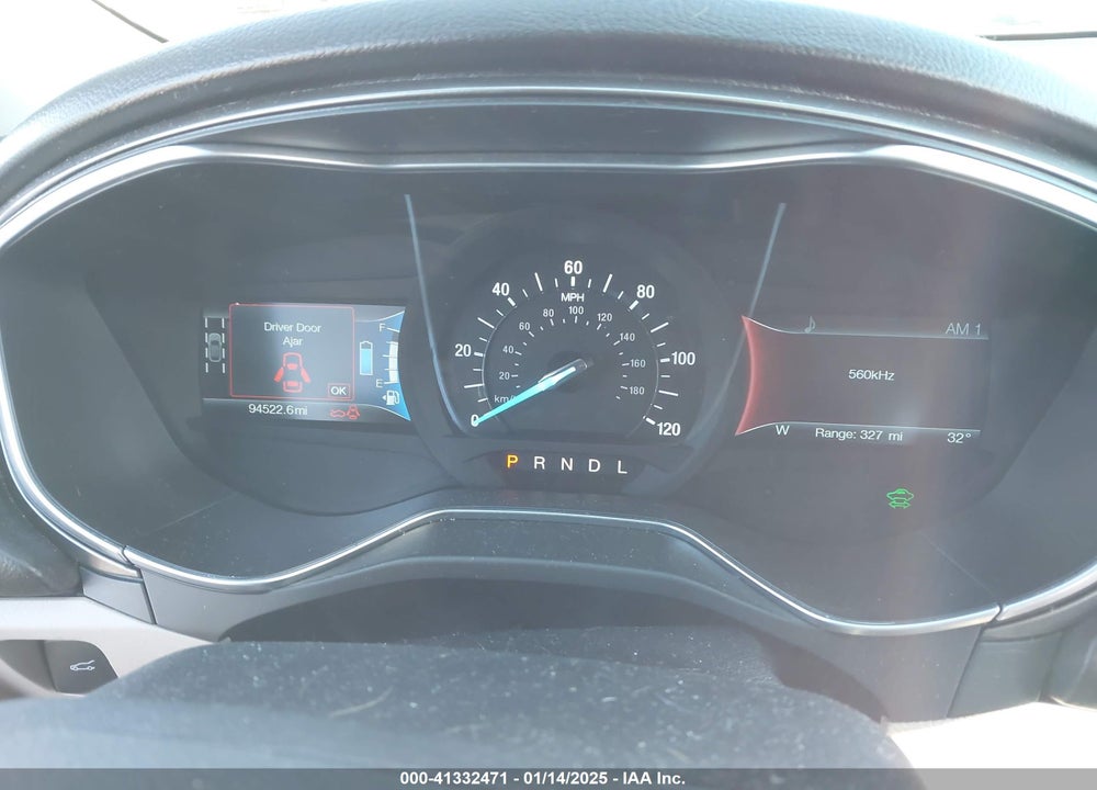 2017 FORD FUSION ENERGI SE LUXURY VIN: 3FA6P0PU6HR265019