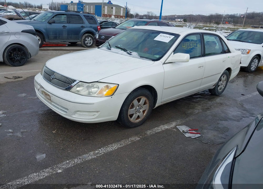 2001 TOYOTA AVALON XL VIN: 4T1BF28B91U117381