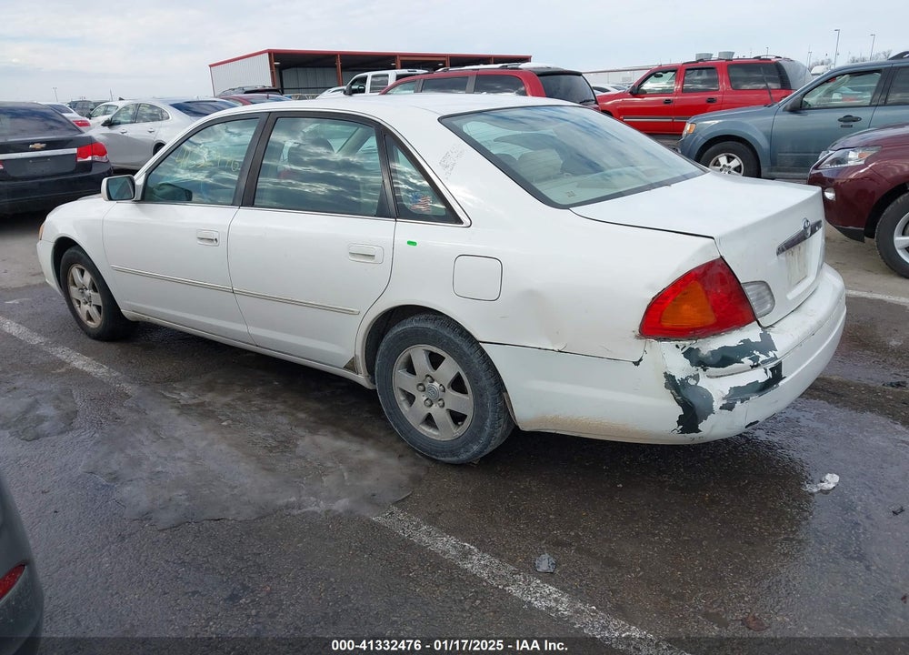 2001 TOYOTA AVALON XL VIN: 4T1BF28B91U117381