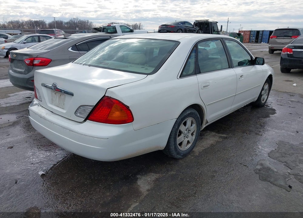 2001 TOYOTA AVALON XL VIN: 4T1BF28B91U117381
