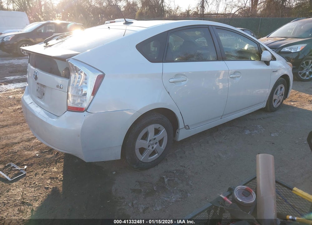 2010 TOYOTA PRIUS IV VIN: JTDKN3DU7A0054910