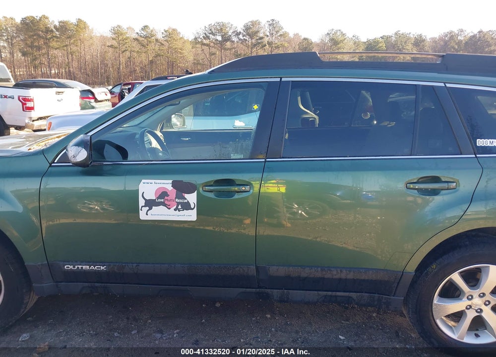 2014 SUBARU OUTBACK 2.5I LIMITED VIN: 4S4BRCLC5E3244251