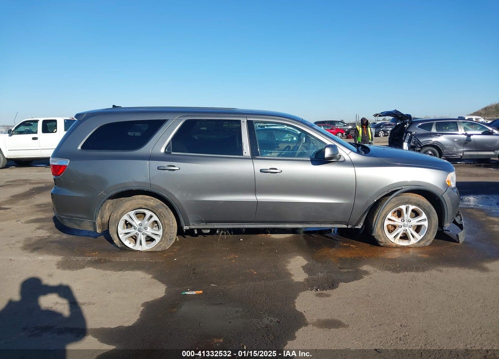 2013 DODGE DURANGO SXT VIN: 1C4RDHAG2DC571791
