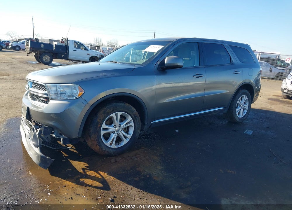 2013 DODGE DURANGO SXT VIN: 1C4RDHAG2DC571791