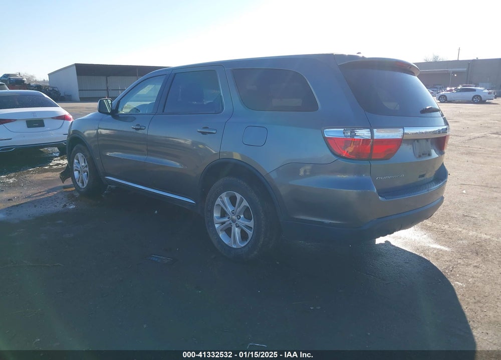 2013 DODGE DURANGO SXT VIN: 1C4RDHAG2DC571791