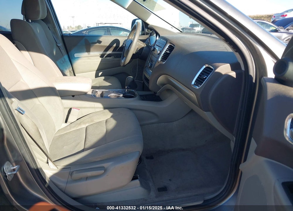 2013 DODGE DURANGO SXT VIN: 1C4RDHAG2DC571791