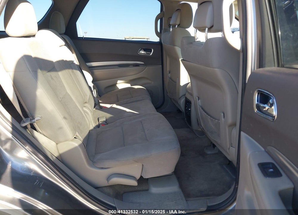 2013 DODGE DURANGO SXT VIN: 1C4RDHAG2DC571791