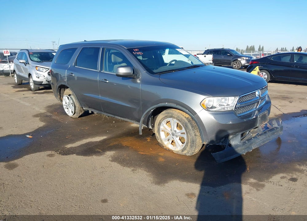 2013 DODGE DURANGO SXT VIN: 1C4RDHAG2DC571791