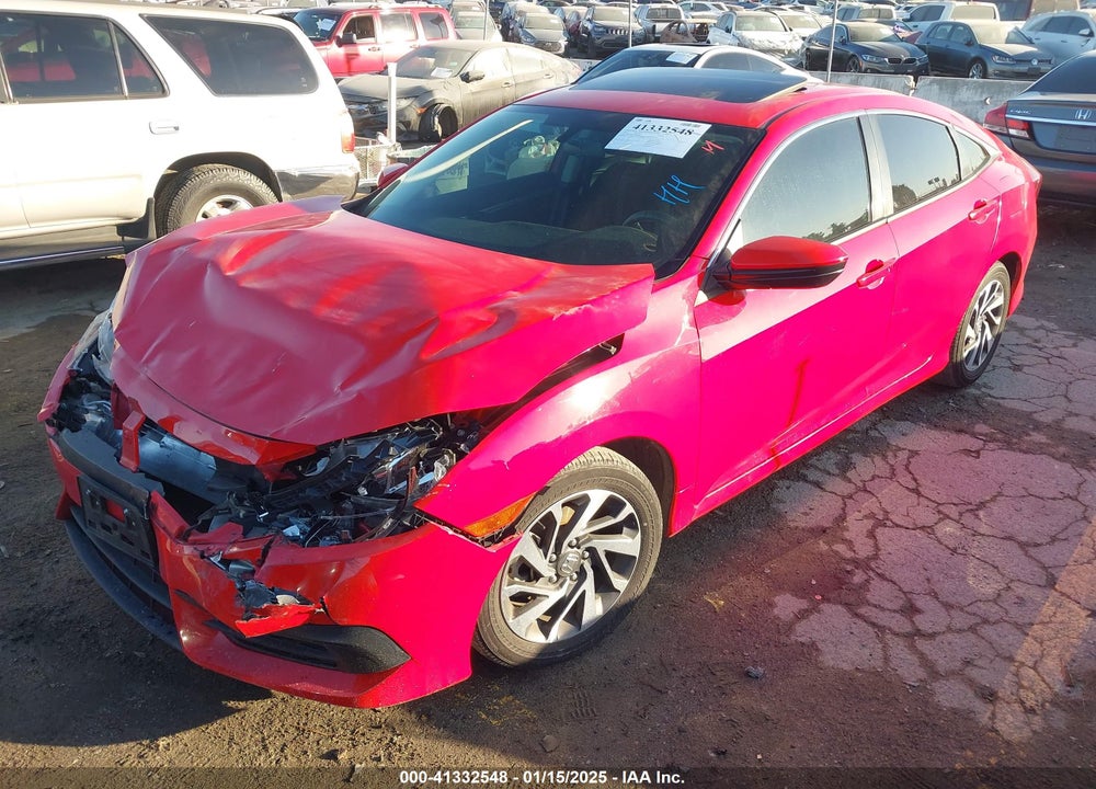 2016 HONDA CIVIC EX VIN: 2HGFC2F72GH533878