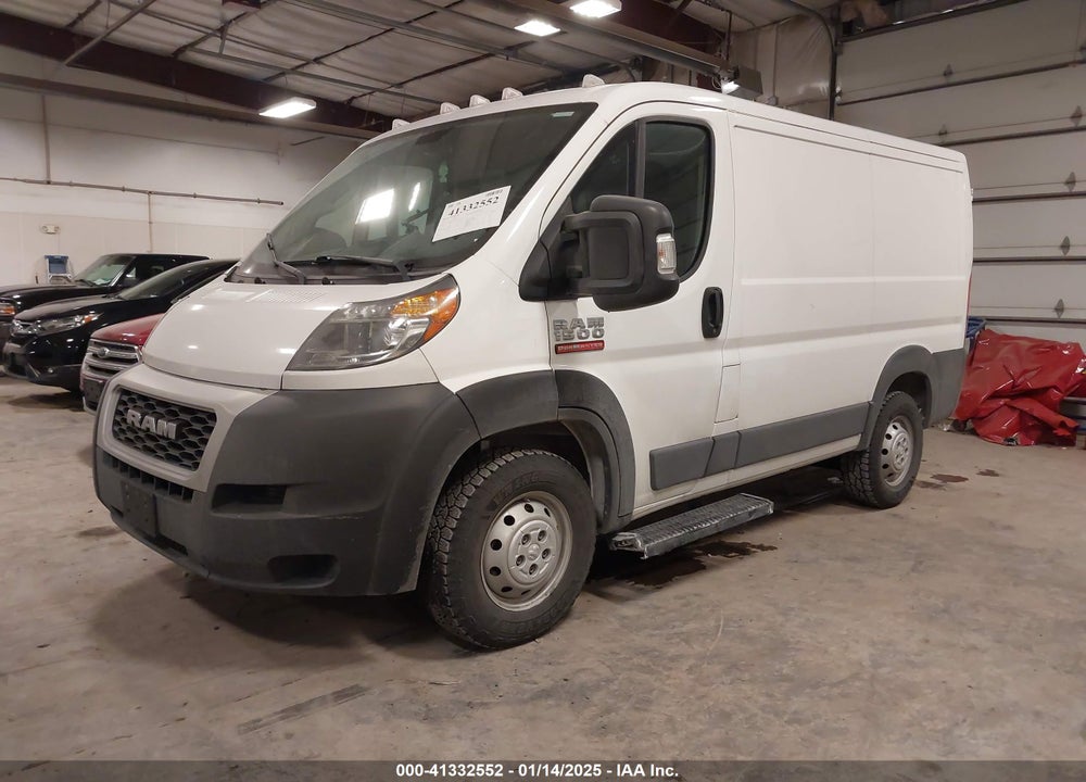 2019 RAM PROMASTER 1500 LOW ROOF 118 WB VIN: 3C6TRVNG7KE544020