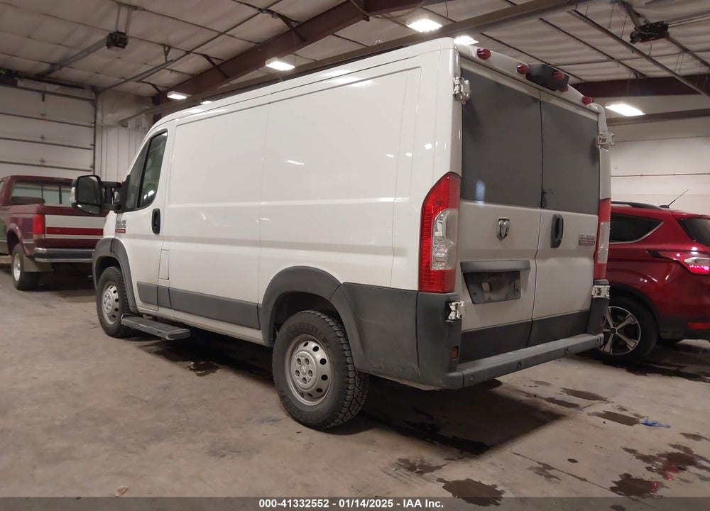 2019 RAM PROMASTER 1500 LOW ROOF 118 WB VIN: 3C6TRVNG7KE544020