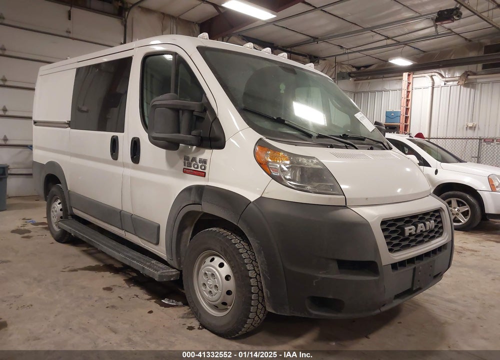 2019 RAM PROMASTER 1500 LOW ROOF 118 WB VIN: 3C6TRVNG7KE544020