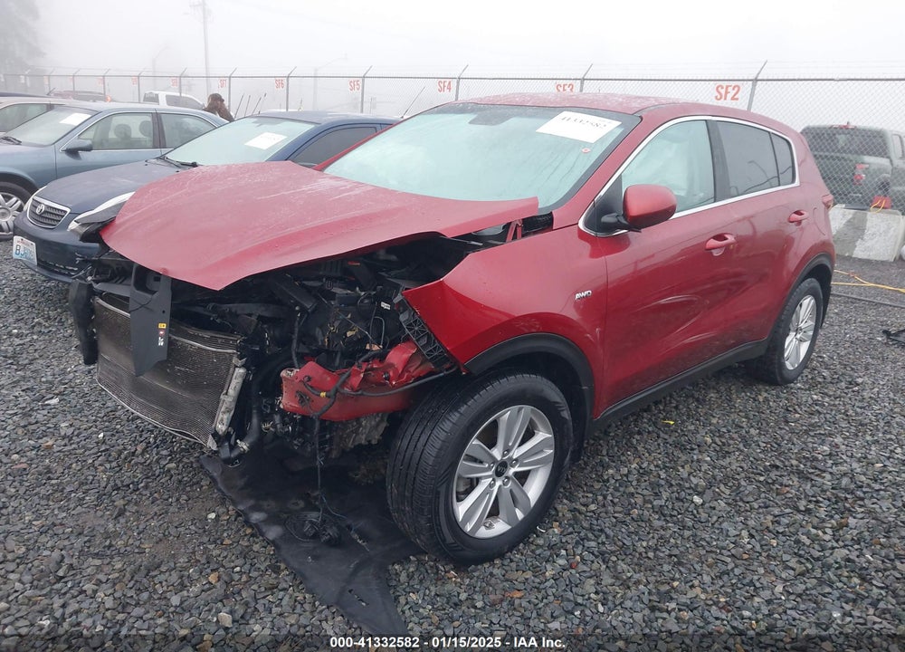 2017 KIA SPORTAGE LX VIN: KNDPMCAC0H7138217