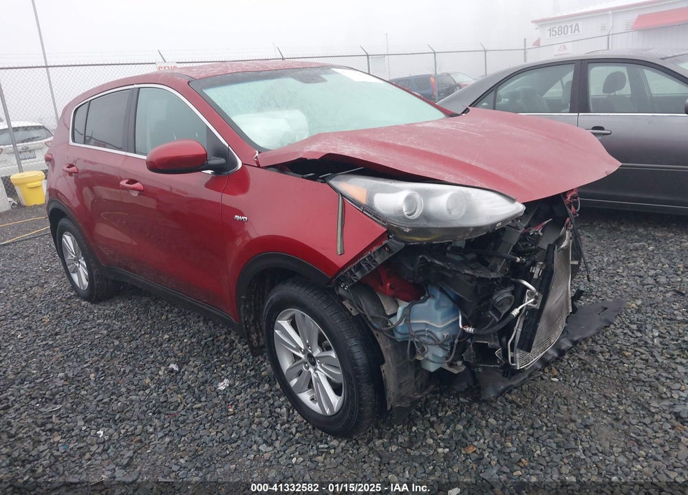 2017 KIA SPORTAGE LX VIN: KNDPMCAC0H7138217