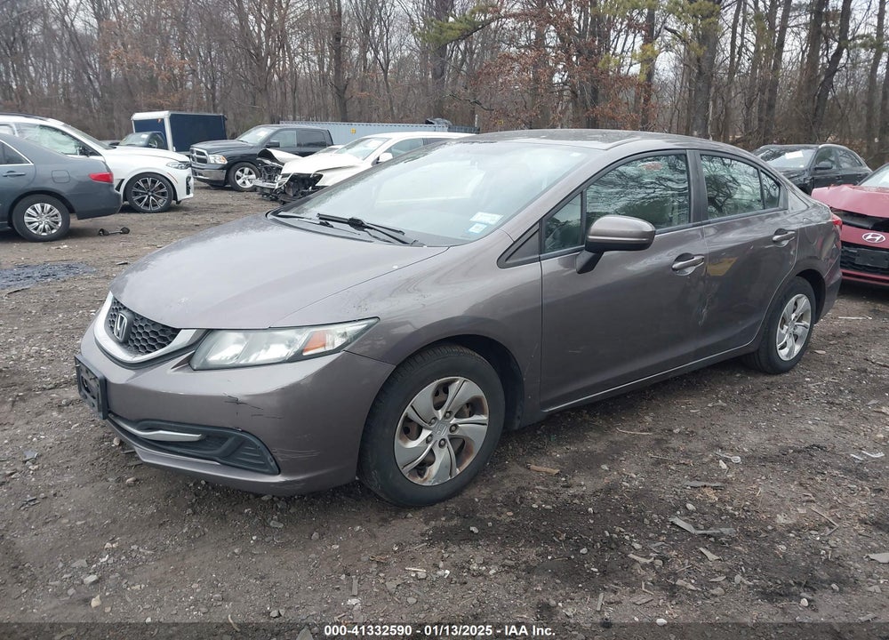 2015 HONDA CIVIC LX VIN: 19XFB2F53FE267846