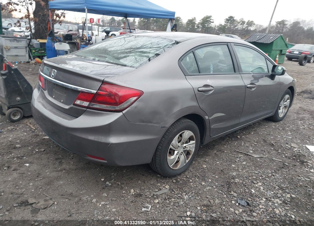 2015 HONDA CIVIC LX VIN: 19XFB2F53FE267846