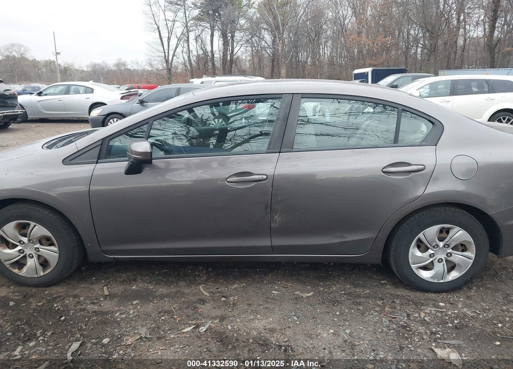 2015 HONDA CIVIC LX VIN: 19XFB2F53FE267846