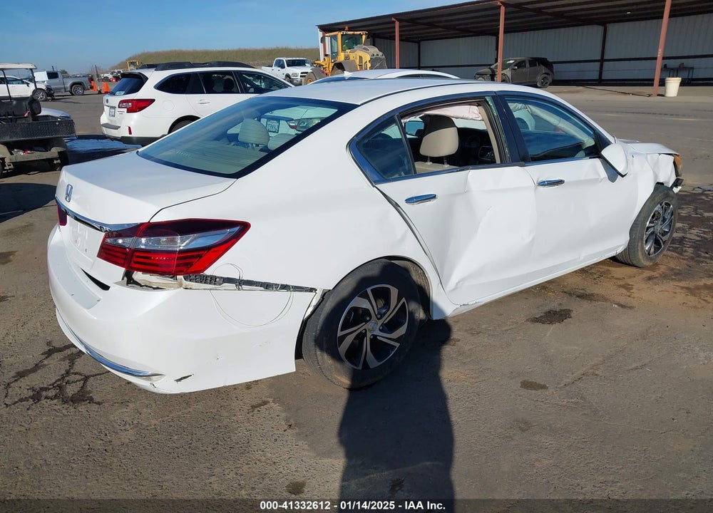2016 HONDA ACCORD VIN: 1HGCR2F36GA233273