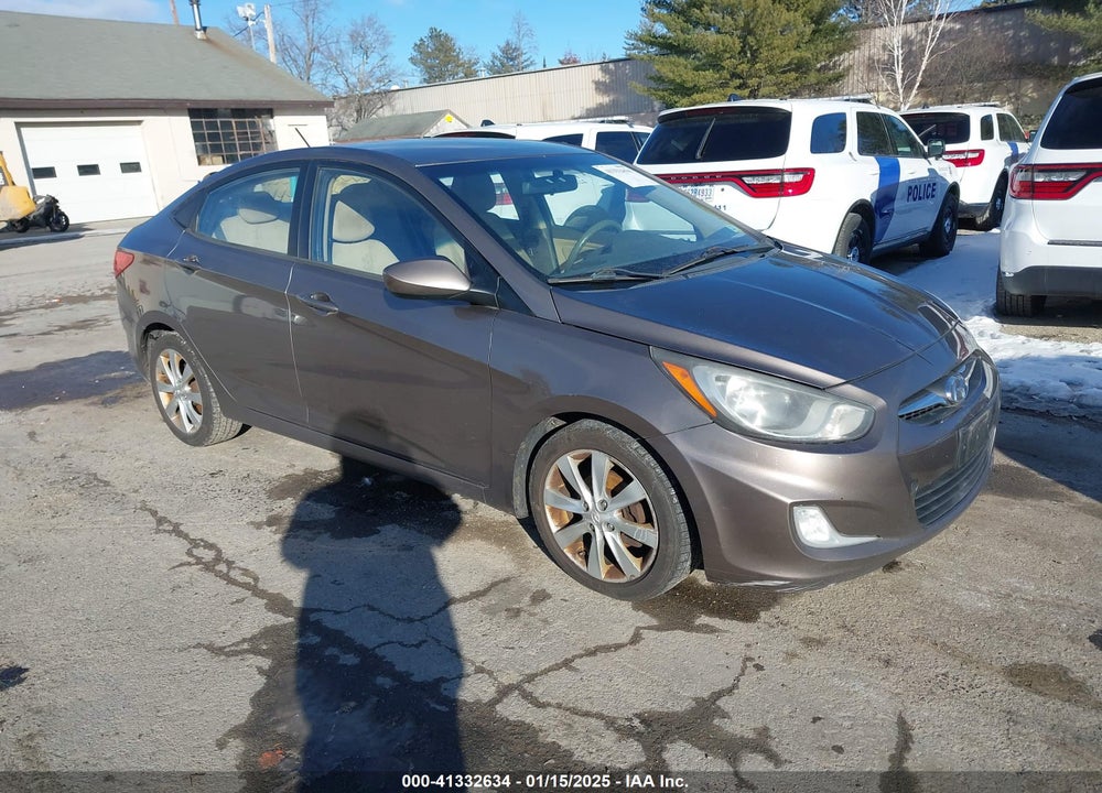 2012 HYUNDAI ACCENT GLS VIN: KMHCU4AE3CU036681