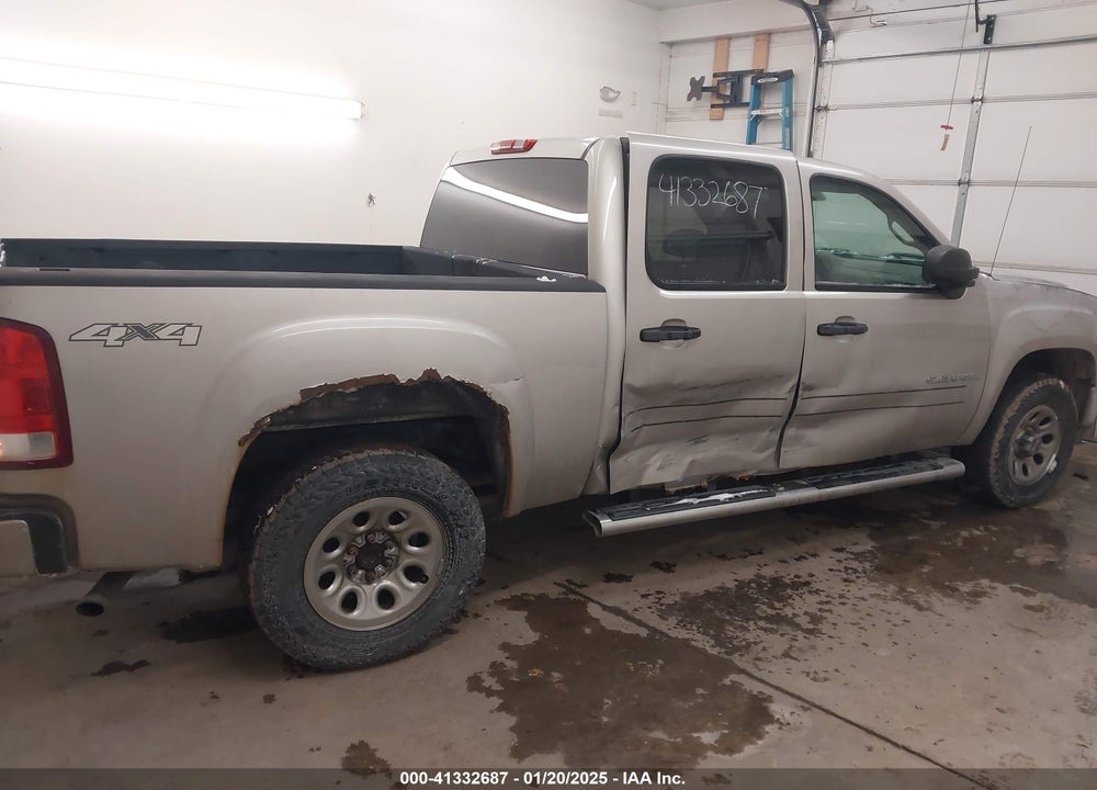 2009 GMC SIERRA 1500 SL VIN: 3GTEK13C69G152238