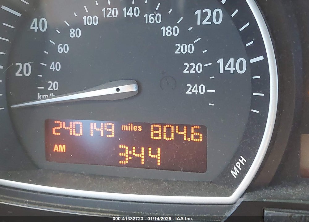 2005 BMW X3 3.0I VIN: WBXPA93485WD20076