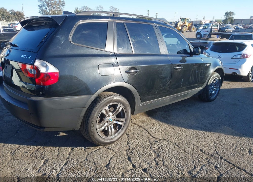 2005 BMW X3 3.0I VIN: WBXPA93485WD20076