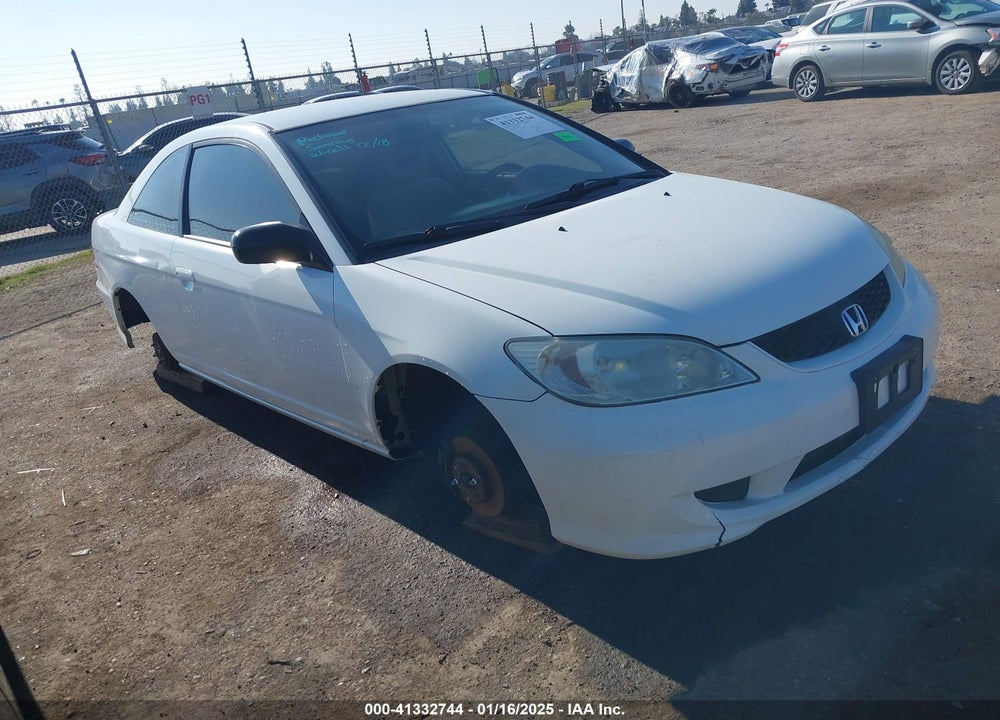 2005 HONDA CIVIC LX VIN: 1HGEM22565L049483