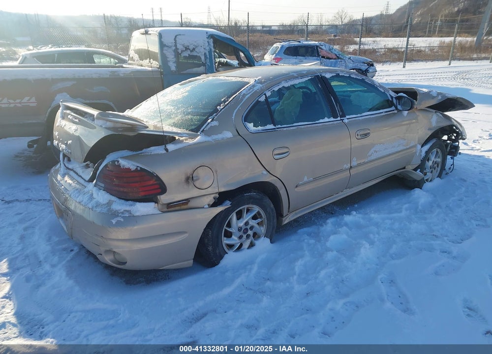 2004 PONTIAC GRAND AM SE1 VIN: 1G2NF52E24C244462
