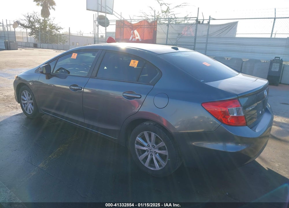 2012 HONDA CIVIC VIN: 2HGFB2F80CH306520