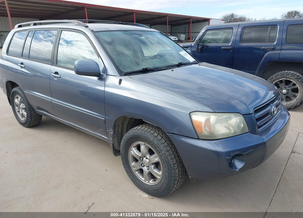 2004 TOYOTA HIGHLANDER VIN: JTEHD21AX40026617