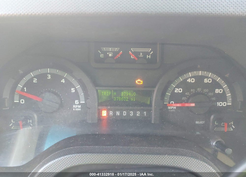 2013 FORD E-350 SUPER DUTY COMMERCIAL VIN: 1FDSS3ES9DDA02080