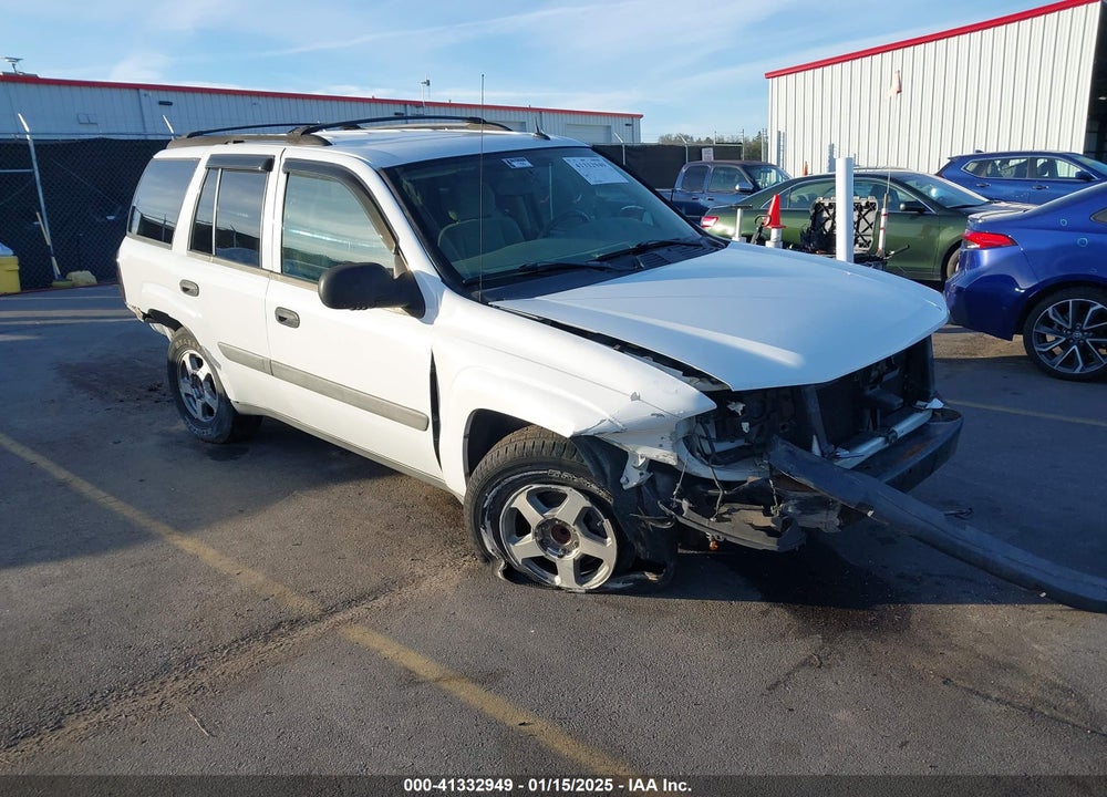 2005 CHEVROLET TRAILBLAZER LS VIN: 1GNDS13S052280519