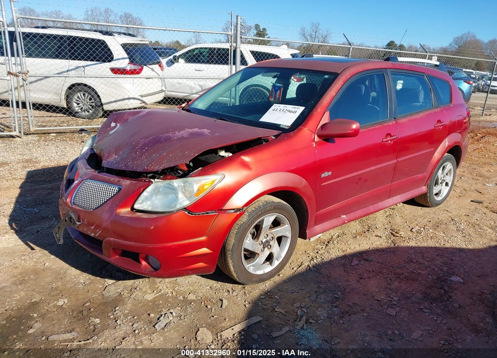 2006 PONTIAC VIBE VIN: 5Y2SM65846Z454237