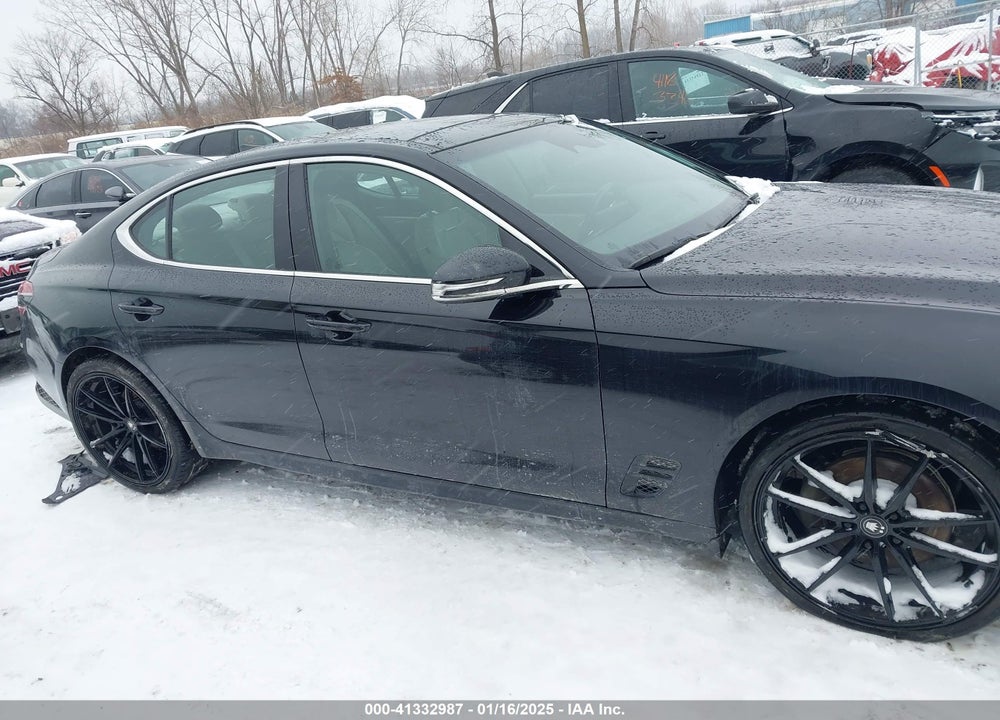 2022 GENESIS G70 2.0T AWD VIN: KMTG34TA0NU088969