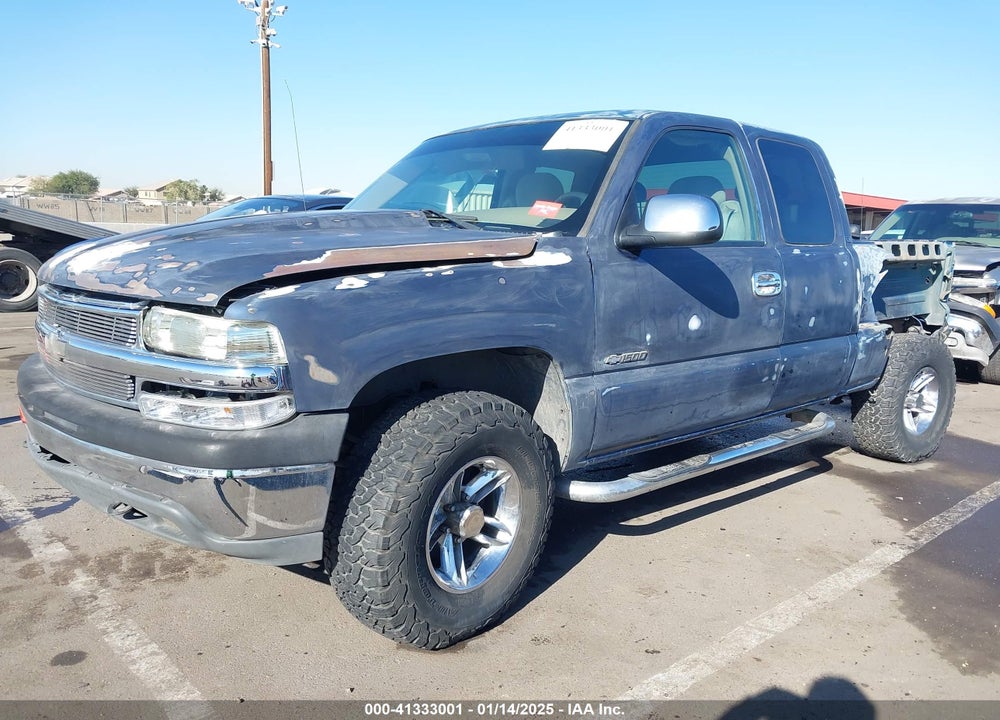2001 CHEVROLET SILVERADO 1500 LS VIN: 2GCEK19TX11314702