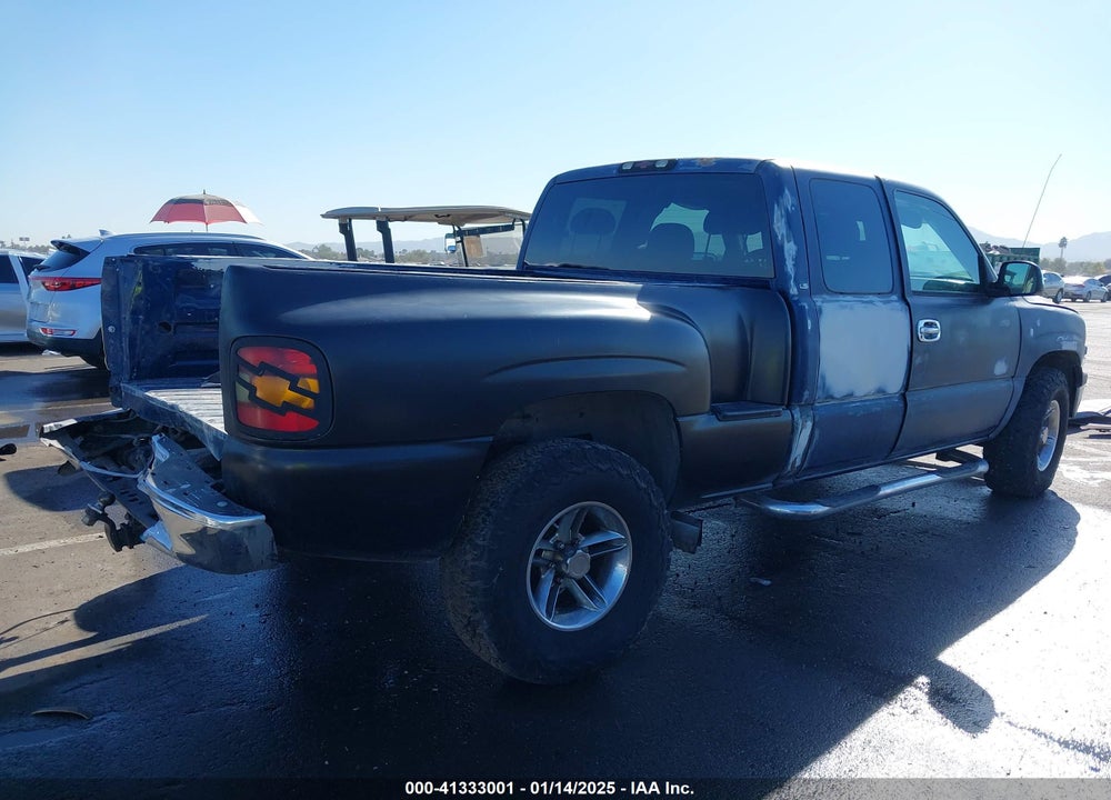 2001 CHEVROLET SILVERADO 1500 LS VIN: 2GCEK19TX11314702