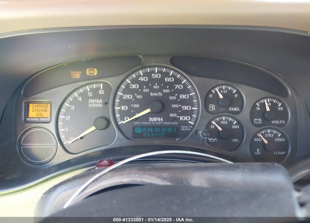 2001 CHEVROLET SILVERADO 1500 LS VIN: 2GCEK19TX11314702