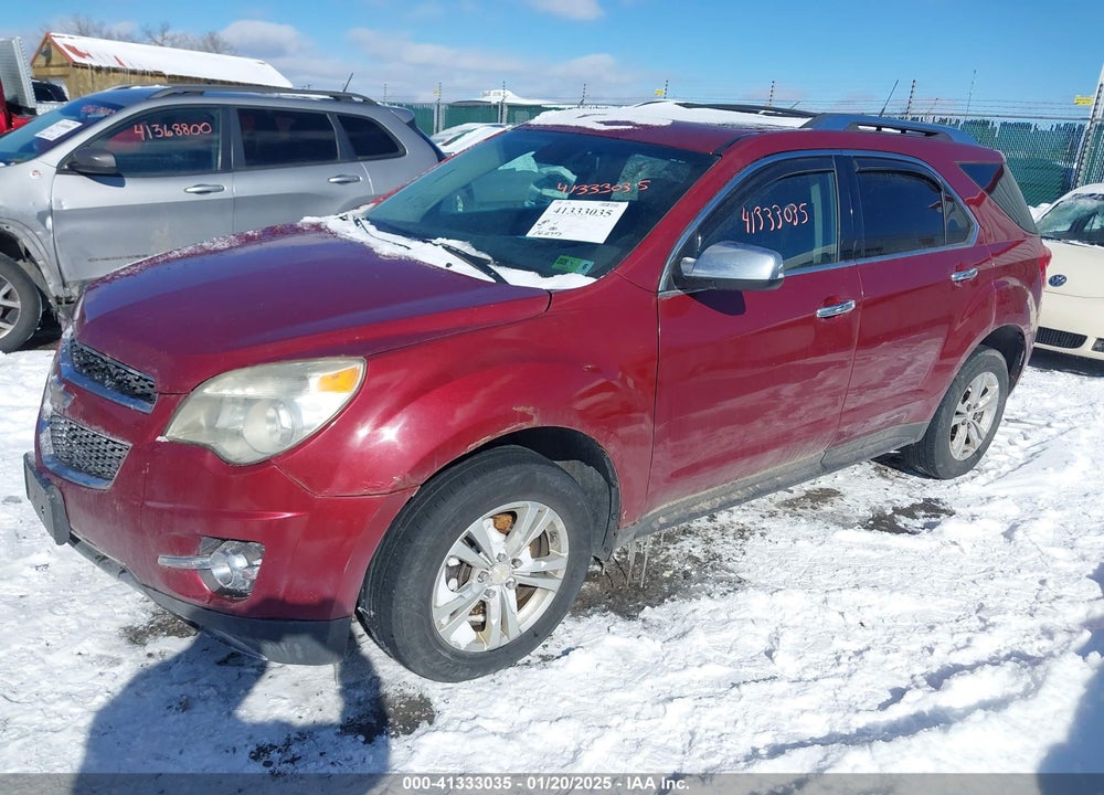 2012 CHEVROLET EQUINOX LTZ VIN: 2GNFLGEK4C6366583