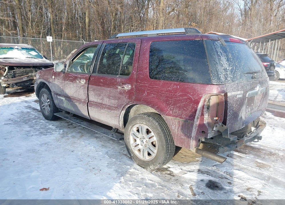 2007 MERCURY MOUNTAINEER PREMIER VIN: 4M2EU38E57UJ18327