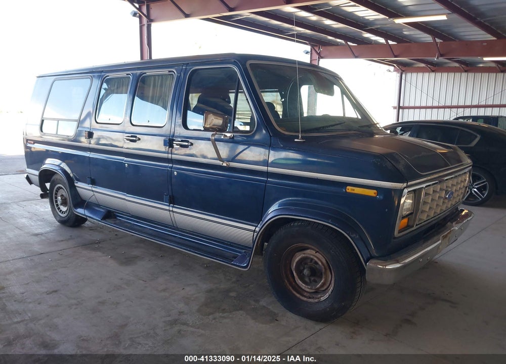 1991 FORD ECONOLINE E150 VAN VIN: 1FDEE14H9MHB12974