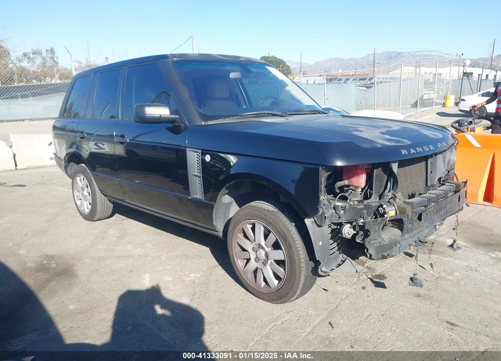 2008 LAND ROVER RANGE ROVER HSE VIN: SALME15448A295428