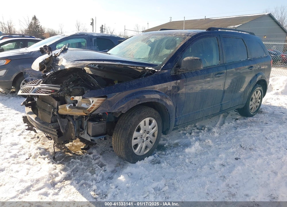2018 DODGE JOURNEY SE VIN: 3C4PDCAB5JT510207
